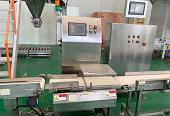  檢測(cè)涂料重量不達(dá)標(biāo)自動(dòng)剔除客戶使用現(xiàn)場